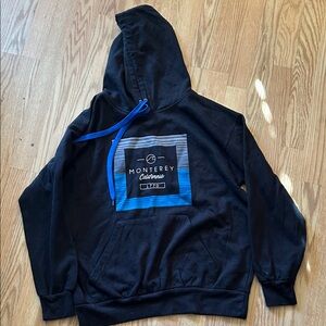 Monterey California Black Hoodie